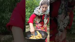 Whole Chickens Stuffed with Pilaf and Cooked in the Mud Oven ♧ Rural Recipes