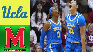 UCLA Bruins vs Maryland Terrapins  Women's College Basketball Game 1st-Qtr Jan 26, 2025