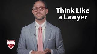 How to think like a lawyer | Zero-L from Harvard Law School