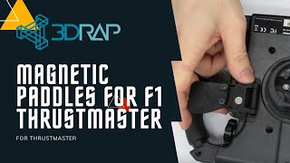 Magnetic Paddles for F1 Wheel AddOn Thrustmaster