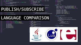 Publish/Subscribe in 3 Languages: Lua, Java & Erlang - Language Comparison Series