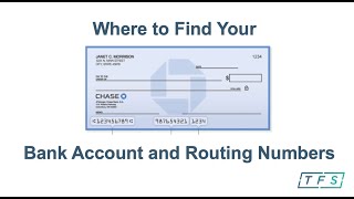 Where to find bank account and routing numbers