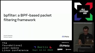 bpfilter: a BPF-based packet filtering framework