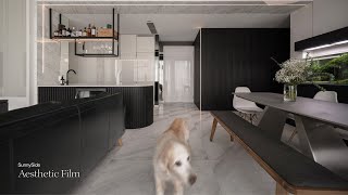 Peek Inside a Monochrome Modern Minimalist Home | By Hideout Co | A SunnySide Aesthetic Film