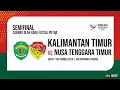 BABAK  SEMIFINAL FUTSAL PON PUTRA : KALIMANTAN TIMUR VS NUSA TENGGARA TIMUR