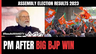 Assembly Election Results 2023 | "Attempts To Divide Country On Caste": PM After Big BJP Win