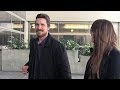 Oscar Nominee Christian Bale Is All Smiles After Valentine's Day With Wife Sibi