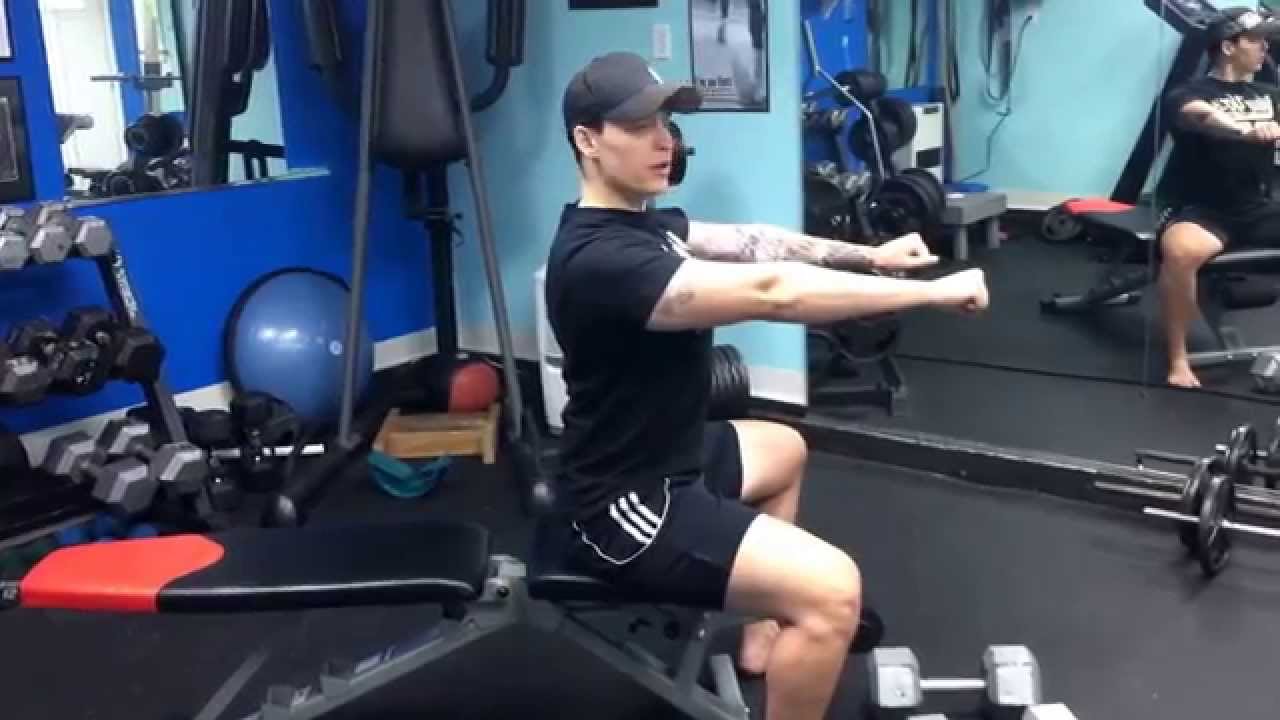 Proper Form For A Dumbbell Bench Press - YouTube