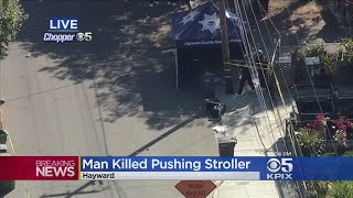 Man Pushing Baby Stroller Shot Dead On Hayward Street
