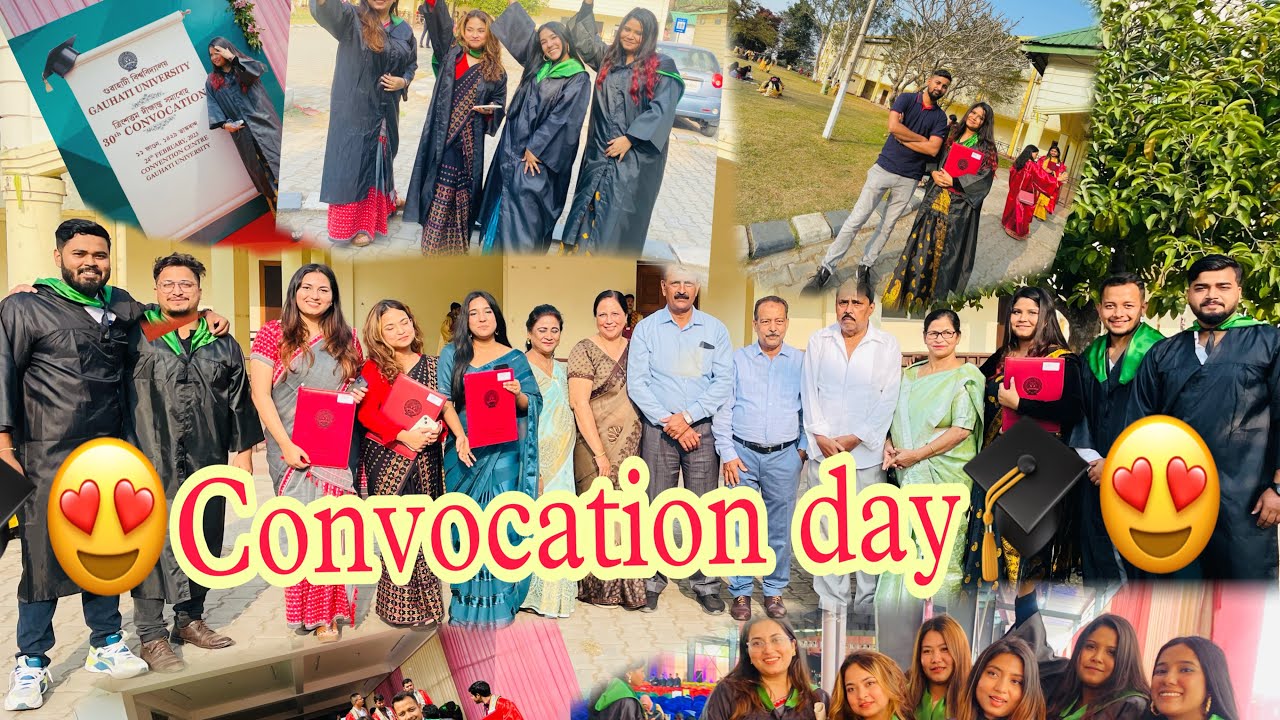 Gauhati University Convocation Dayёяоуёяшн Law Graduate Guconvocation