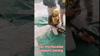 ssc mts/havaldar weapons training #sscmtshavaldar2023 #sscmts2023 #ssc #sschavaldar #sscmts #cgl