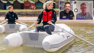 Features and Review of New Crewsaver PVC Inflatable Dinghies. Ideal tenders for 2 or 3 people.