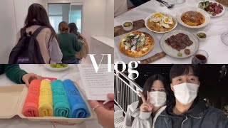 [vlog] 시끌벅적 오디오가 한시도 비지 않는 신혼 집들이 브이로그 | 집들이 음식 | 집들이 메뉴 | 영일대해수욕장 | 환호공원 | 스페이스워크 | 집들이 선물 | 포항여행