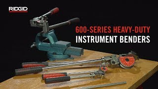 How To Use The RIDGID® 600 Series Heavy-Duty Benders