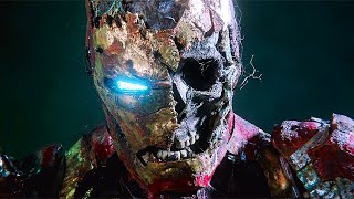 Zombie Iron Man - Mysterio Illusion Scene - Spider-Man: Far From Home (2019) Mov