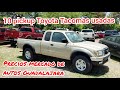 10 camionetas usadas Toyota Tacoma camionetas en venta tianguis de autos usados pickup  trucks 4x4