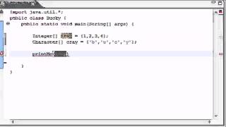 Intermediate Java Tutorial - 17 - Generic Methods