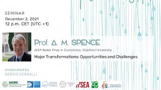 FEEM Lecture | Prof. M. Spence, 2001 Nobel Prize in Economics and Stanford University