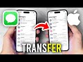 How To Transfer Messages From Old iPhone To New iPhone - Full Guide