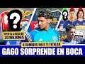 💣 La FUERTE DECISION que tomó GAGO con MEDINA! ► ❌ 4 CAMBIOS PESADOS en el 11 de BOCA ► Zenon SE VA?