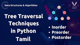 Tree Traversal Techniques - Python - Data Structures & Algorithms - Tamil
