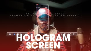 Floating Screen Edit like Keanu Visuals in After Effects