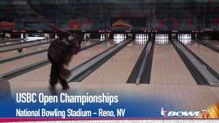 2014 USBC Open Championships:  Blevins Fires 1st 300 Game