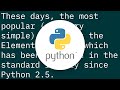 Creating a simple XML file using python