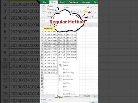 create duplicate sheet in excel  #excel #dataentry #excelsolutions #datamanagement #exceltutorial