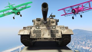 STEAL THE TANK OR DIE! (GTA 5 Funny Moments)