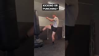 Kicking vs Punching