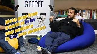 Samir Geepee presents Awesome Walkers in conversation with Raj Kotecha