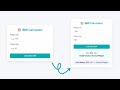 BMI Calculator Using HTML, CSS & JavaScript | Complete Health Status Checker with Ideal Weight