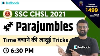 SSC CHSL English Preparation | Para Jumbles in English | Important Questions for SSC CHSL 2021