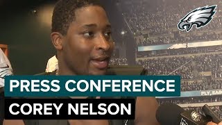 Corey Nelson on Defending a Super Bowl Title & Philly's Big Offense | Eagles Press Conference