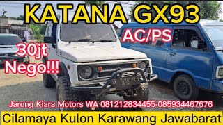 30jt Nego!!! KATANA GX 93 (4X2)