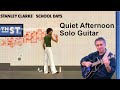 Quiet Afternoon, Stanley Clarke, solo guitar arrangement