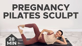 Pregnancy Pilates | 28-min Prenatal Pilates for Pregnancy (1st, 2nd and 3rd Trimester Safe)