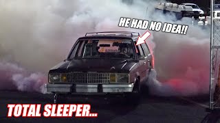 We Surprised Zach With His Own Burnout Car and It's An Absolute TIRE SHREDDER!!!