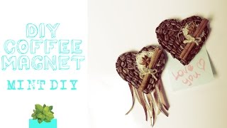 DIY COFFEE MAGNET ⊘ ROOM DECOR ♡