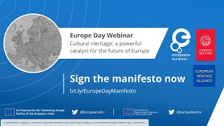 Europe Day 2020 Webinar - Cultural Heritage: a powerful catalyst for the future of Europe