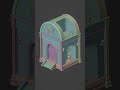 Use your default cube wisely #3danimation #b3d #3dart #3dmodeling #blender3d