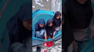 PAK ASEP BARU SELESAI MASANG TENDA MALAH DI SURUH BONGKAR LAGI😅🙈 #viral #shorts #trending #komedi