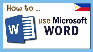 How to Use Microsoft Word - Tagalog