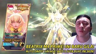 BEATRIX M4 PRIME! GILA INI SKIN TERLALU KEREN! ABIS 3 JUTA BUAT INI SKIN! AUTO DAPET SAVAGE!