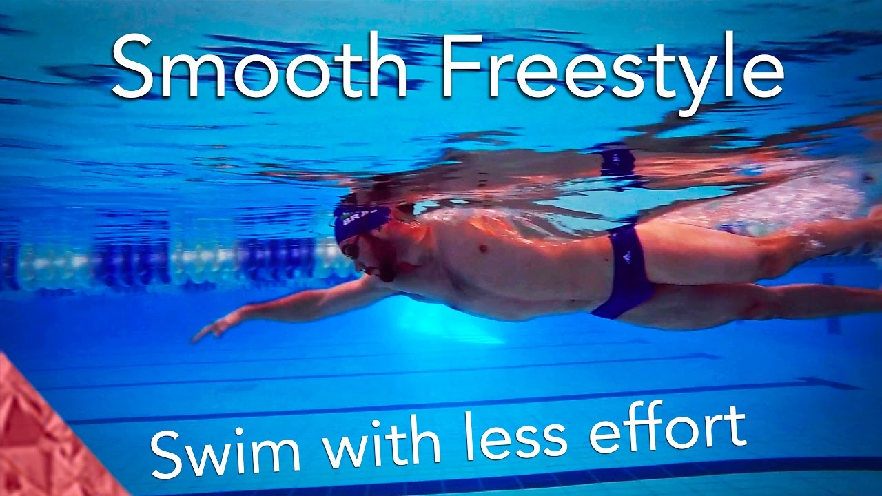 Swimming Freestyle Smooth. Learn How To Swim Easy Graceful Front Crawl ...