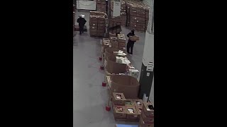 WATCH: Suspects break into Foodlink, steal large amount of items