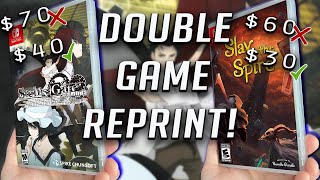 DOUBLE Reprints of expensive Switch games!