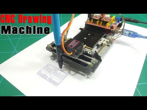 How to Make a CNC Drawing Machine at home How to Make a CNC Drawing Machine at home
