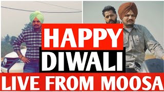 Happy Diwali | Sidhu Moose Wala | Instagram Live From Moosa | Punjab Hub